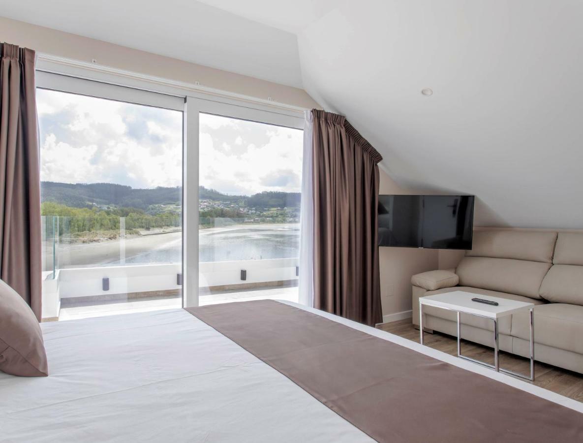 Hostal Praia Madalena Cedeira Eksteriør bilde