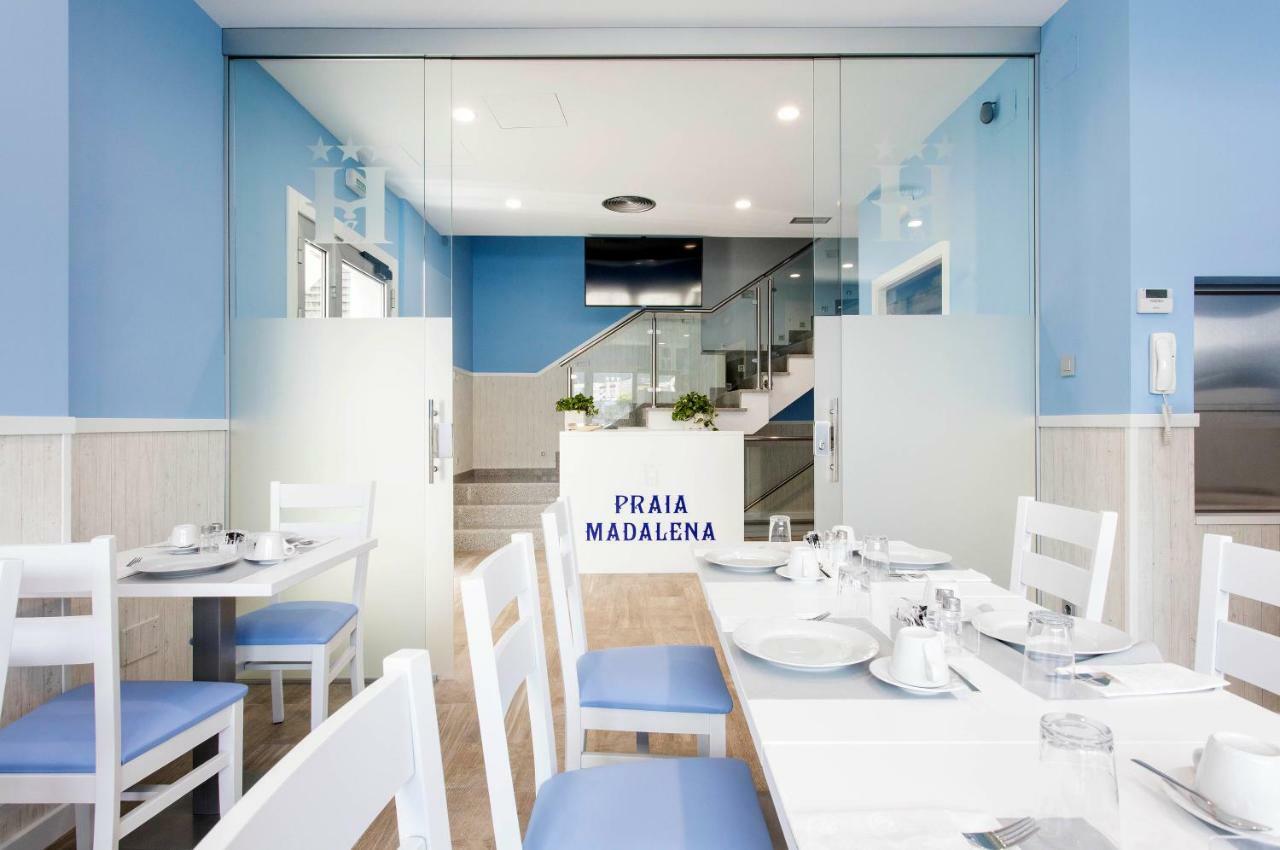 Hostal Praia Madalena Cedeira Eksteriør bilde
